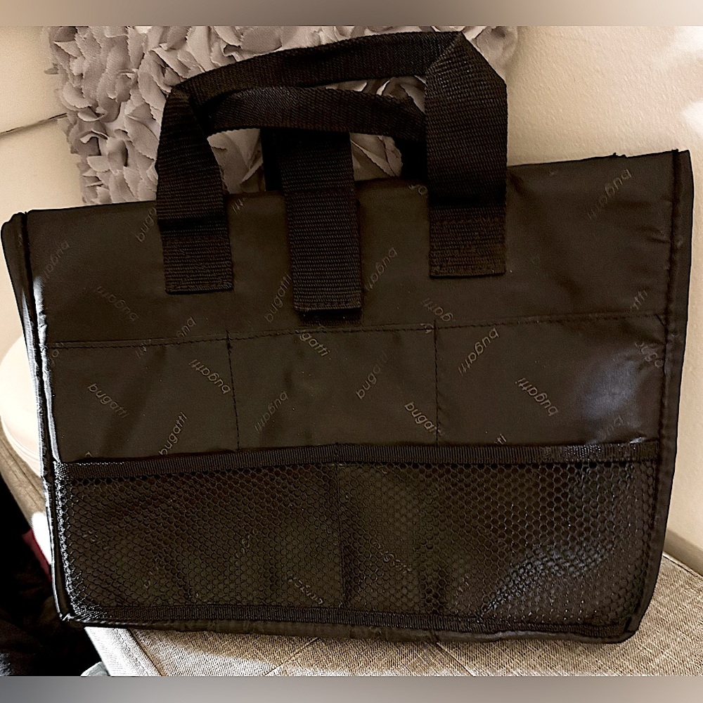 Bugatti Black Padded Laptop Bag